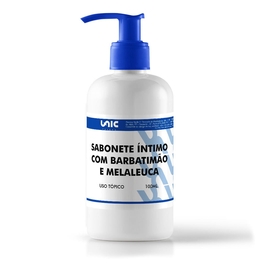 Sabonete Íntimo Com Barbatimão E Melaleuca - 100Ml