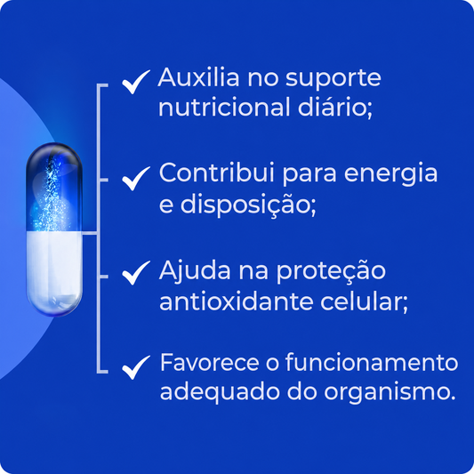 Complexo vitamínico de A a Z 60 caps Unicpharma