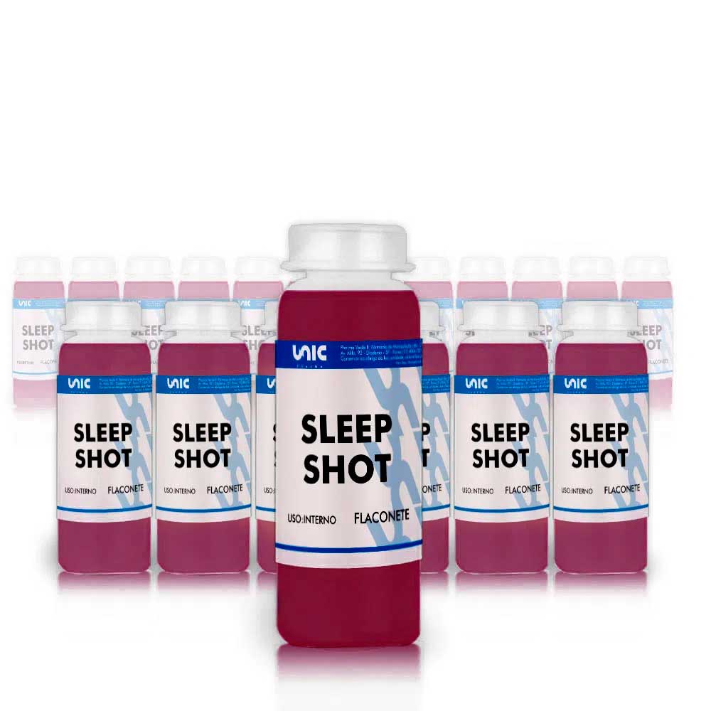Sleep Shot Para Dormir - 30 Doses (10Ml Cada)