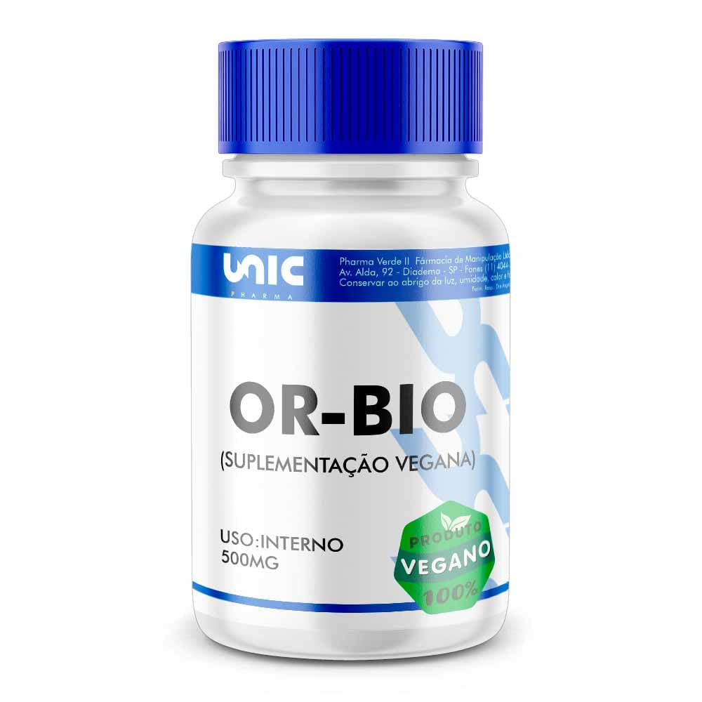 Or-Bio Suplementação Vegana - 500Mg