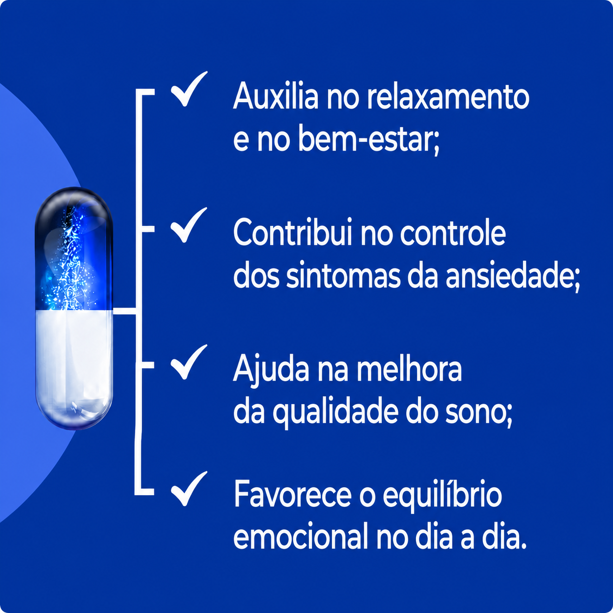 Composto contra Ansiedade 60 Cáps