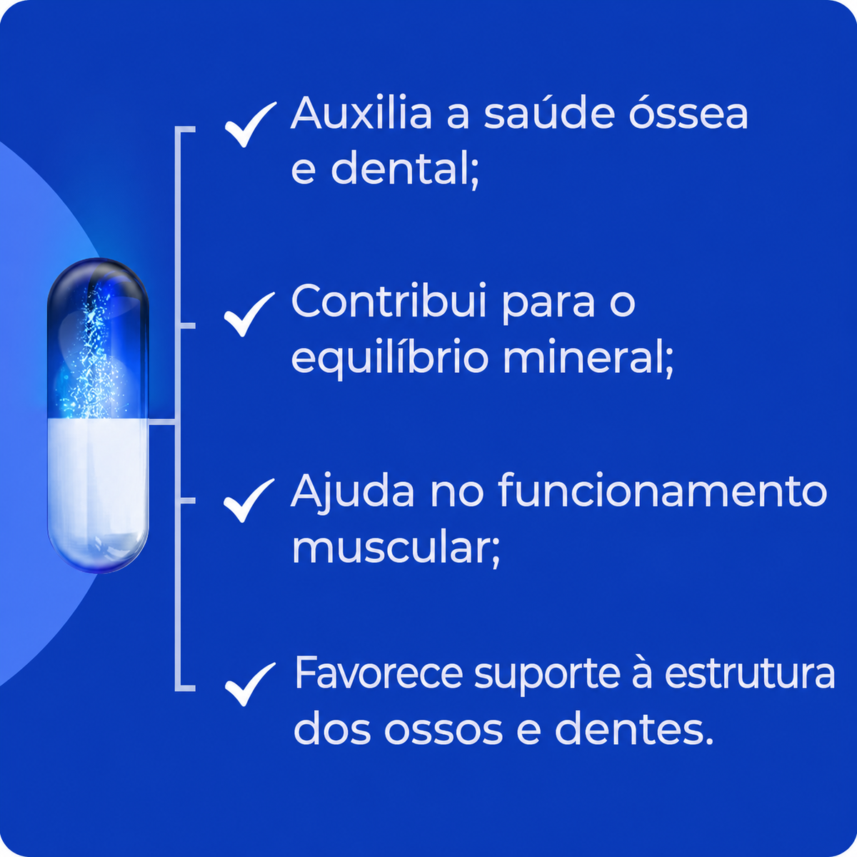 Cálcio de ostras 500mg