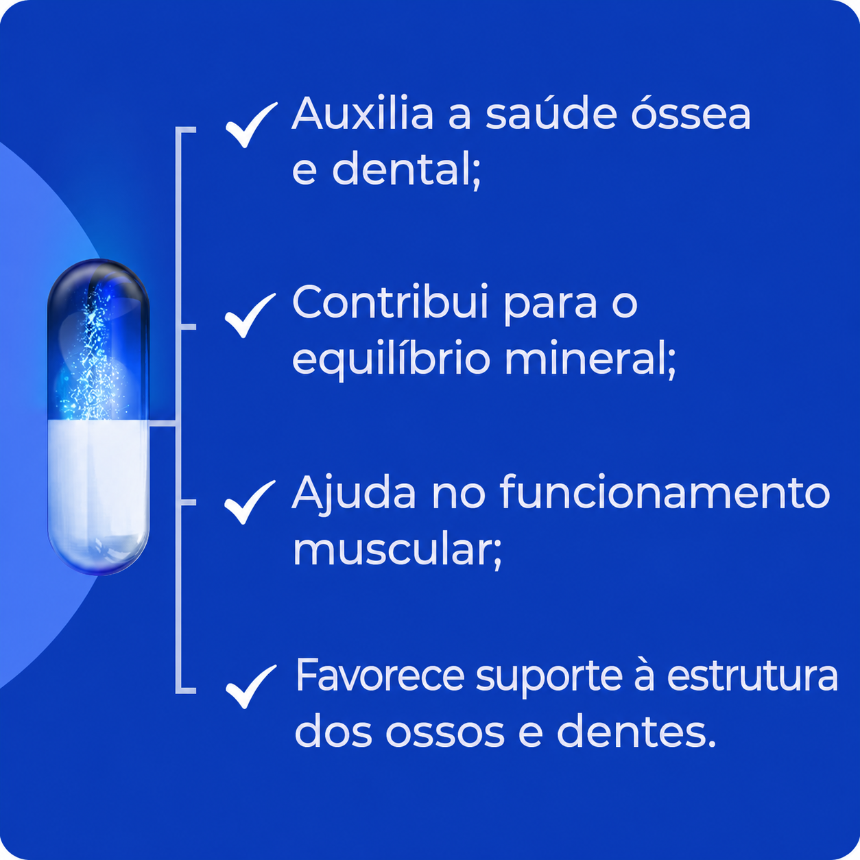 Cálcio de ostras 500mg