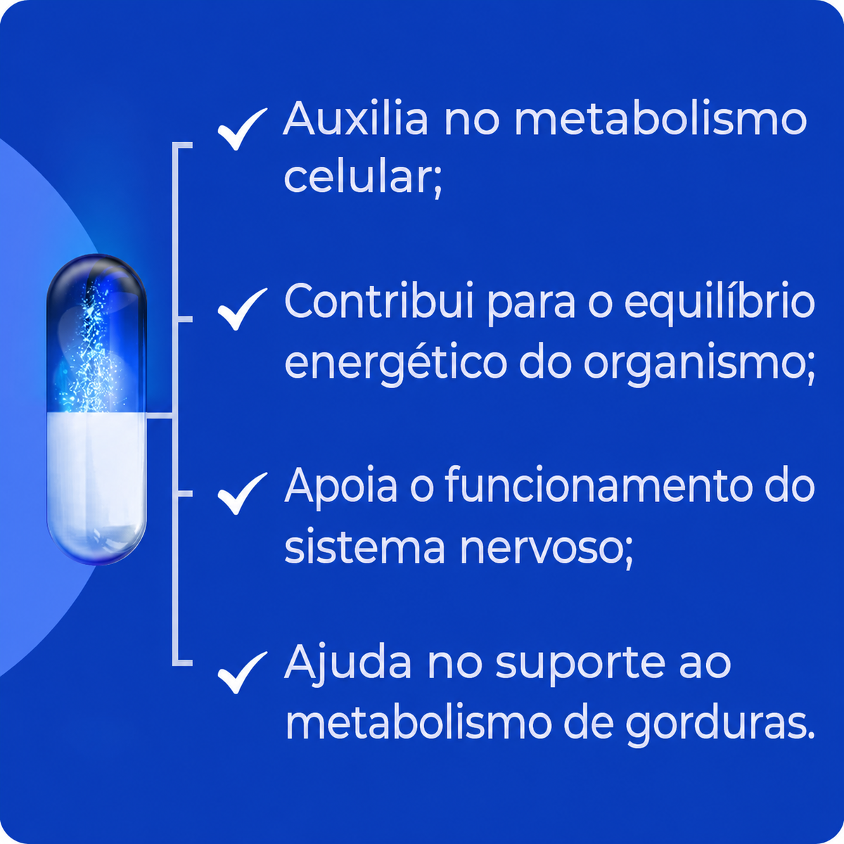 Inositol 500Mg - 60 Cápsulas