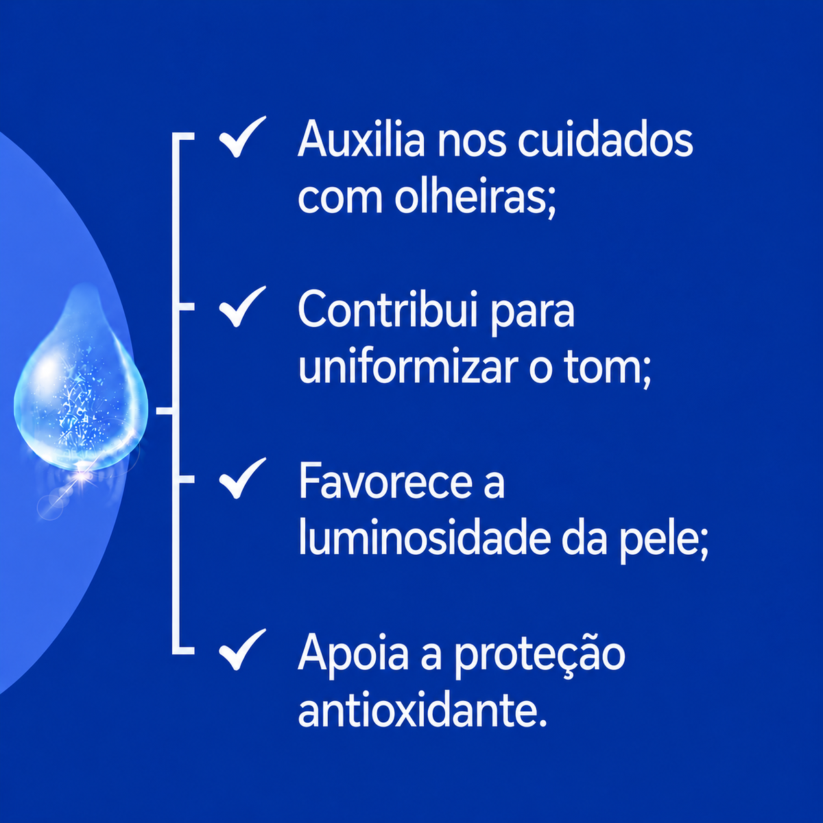 Sérum facial com cafeína 30ml