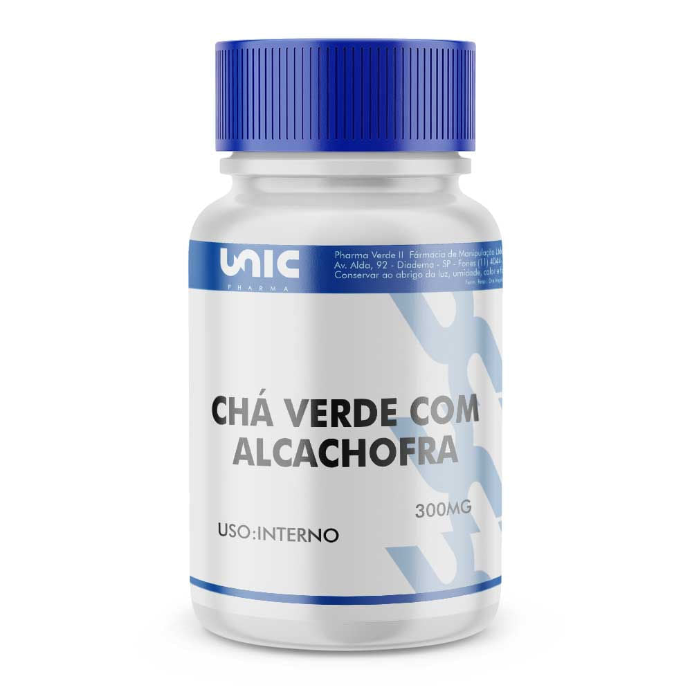 Chá Verde 150Mg Com Alcachofra 300Mg - 90 Cápsulas