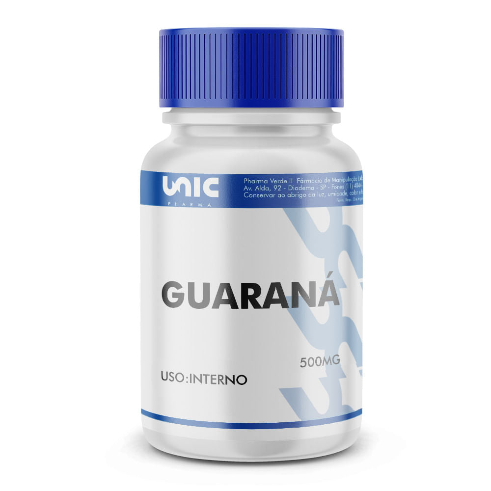 Guaraná 500mg 120 caps