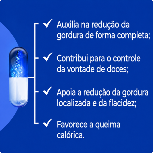 Kit completo redutor de medidas Mitburn - 30 Cáps + Gel 100g+Spray 30ml