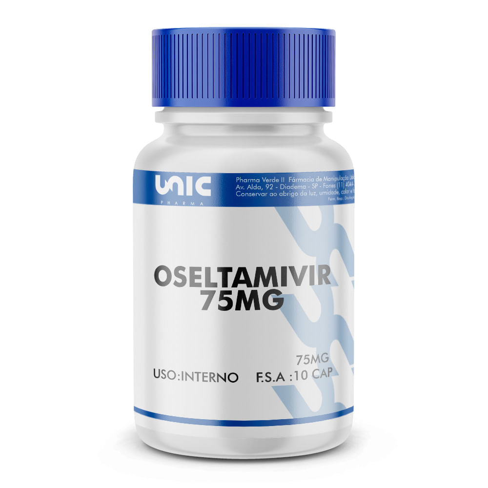 Fosfato de Oseltamivir 75mg 10 Cps