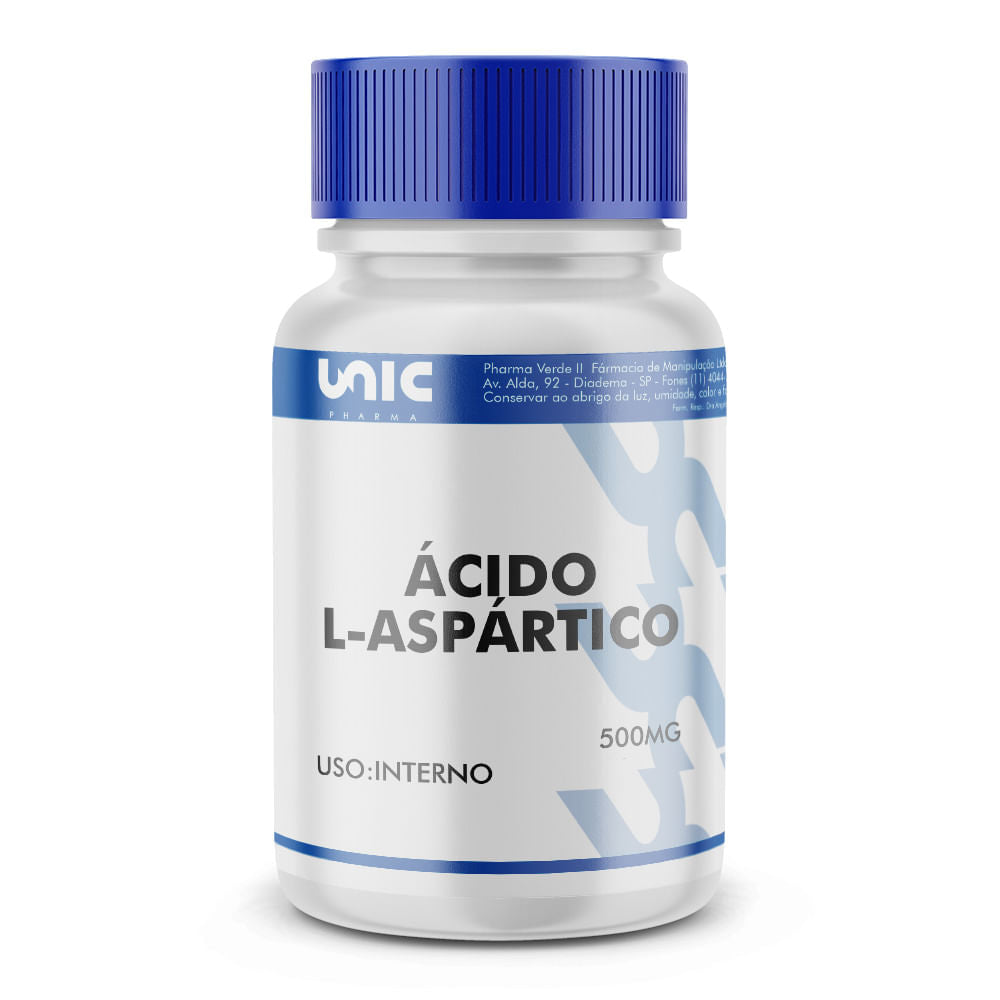 Ácido L-aspártico 500mg