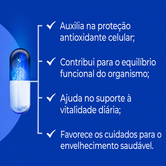 L- Carnosina 500mg - 30cáps