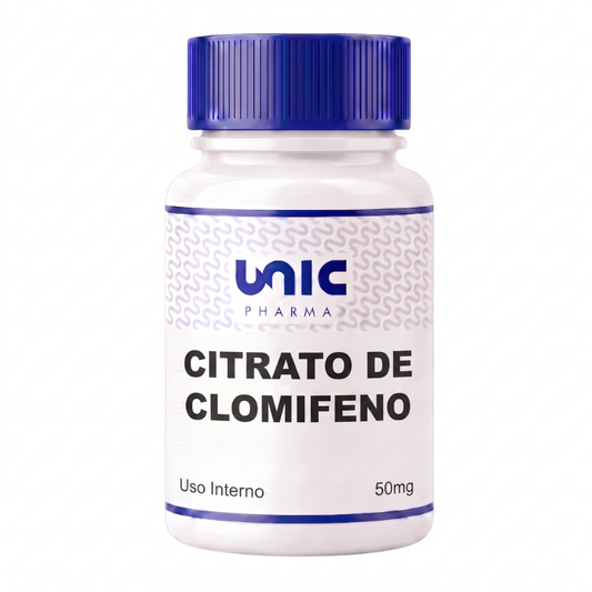 Citrato de clomifeno 50mg 60 Cáps