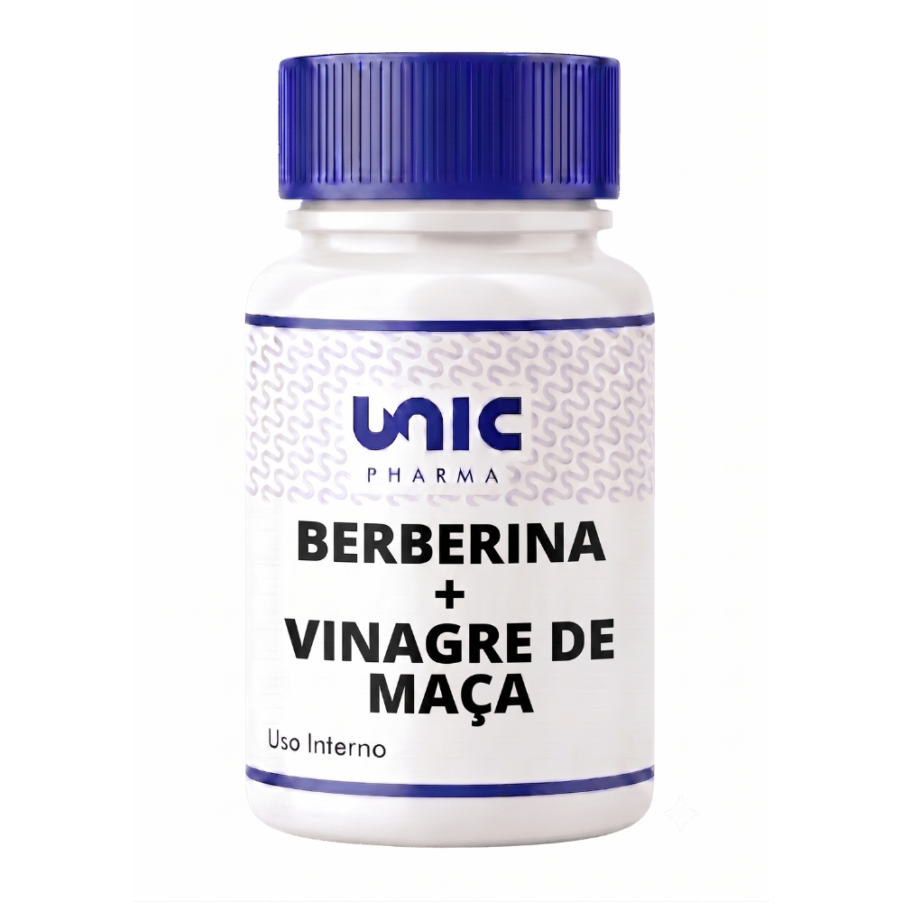 Berberina 300 mg + Vinagre de Maçã 500mg