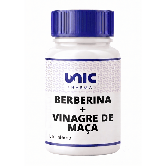 Berberina 300 mg + Vinagre de Maçã 500mg