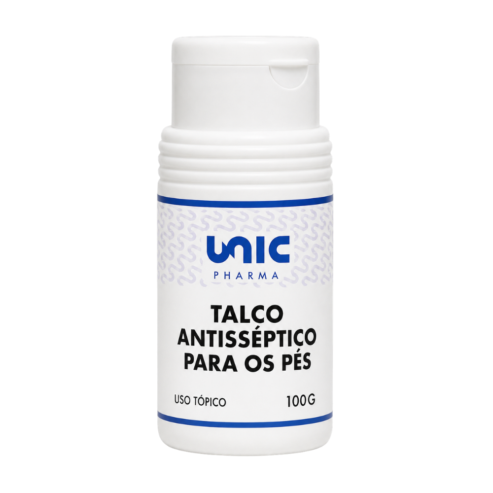 Talco Antisséptico para os Pés 100g