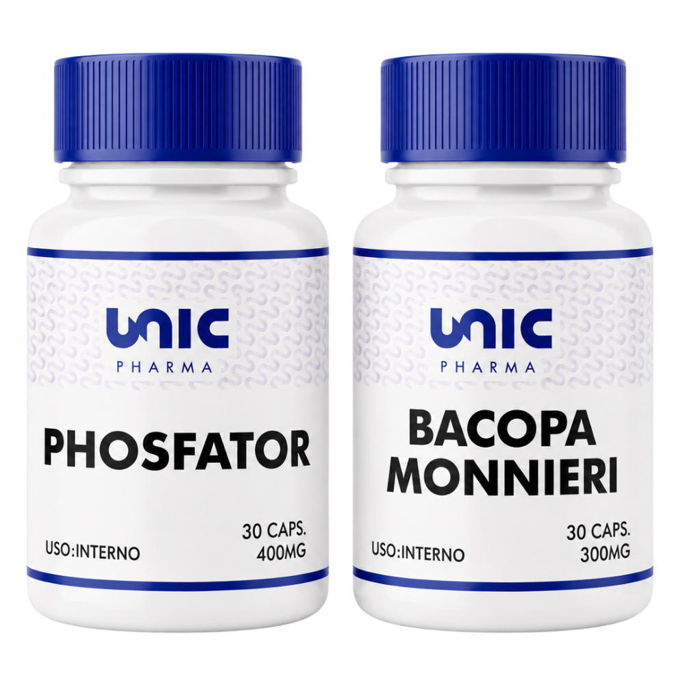 Phosfator 400Mg + Bacopa 300Mg - 30 Cápsulas