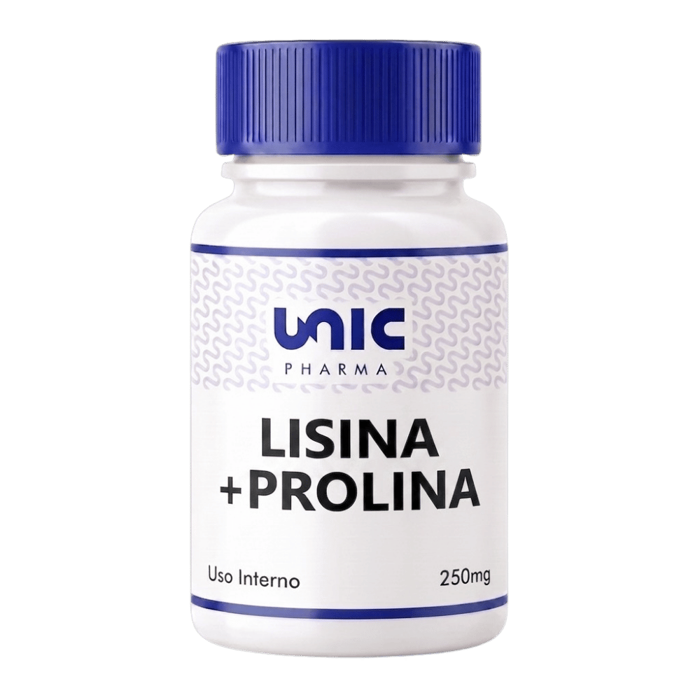 Lisina mais Prolina 250mg