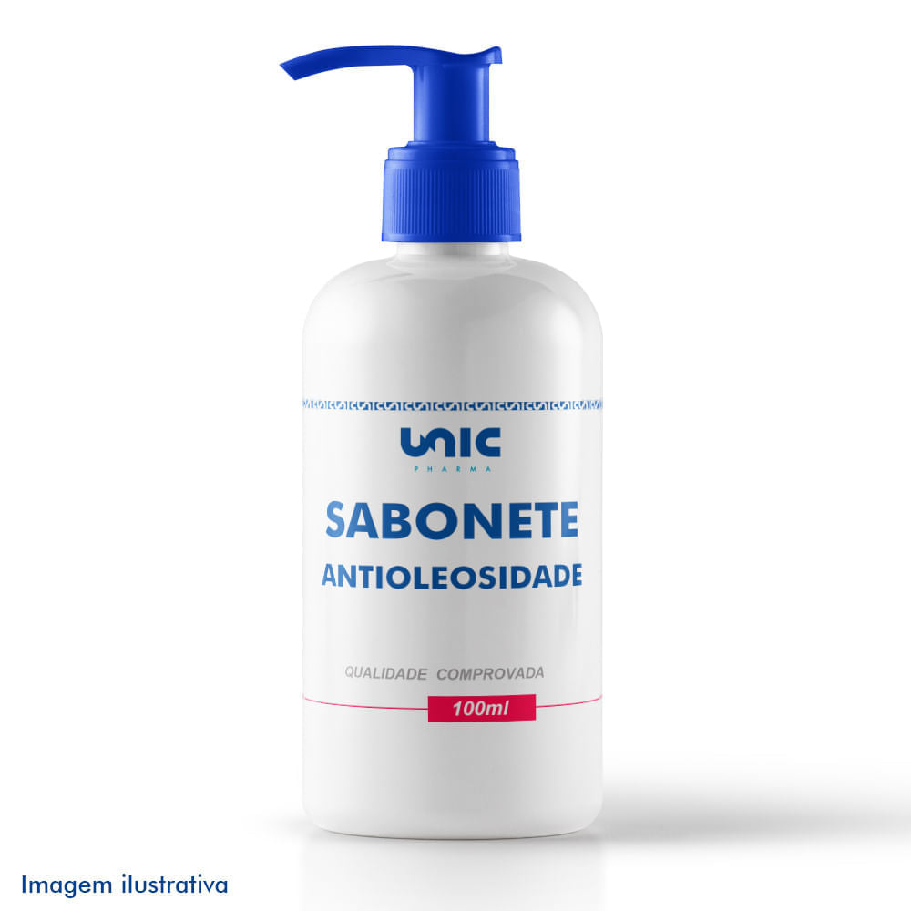 Sabonete Auxiliar No Tratamento De Oleosidade 100ml
