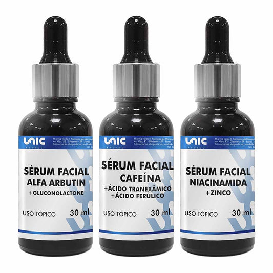 Kit Sérum facial trio anti-manchas