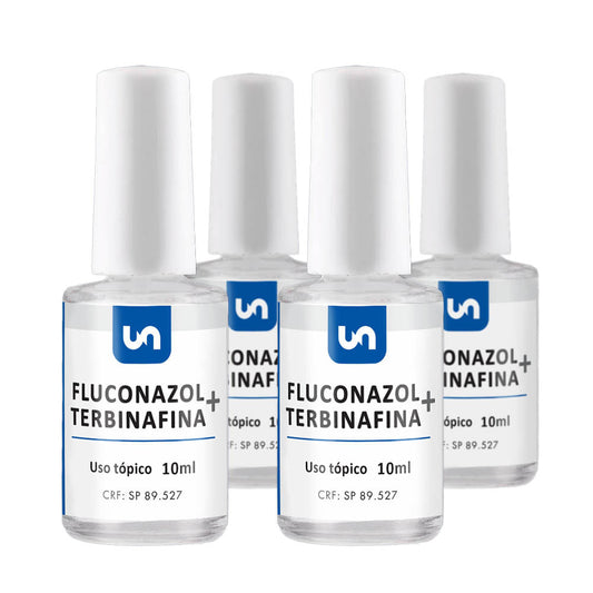 Kit 4 Fluconazol + Terbinafina esmalte