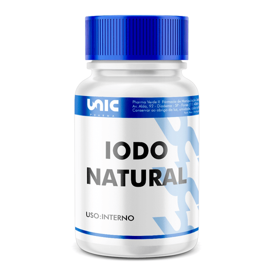 Iodo Natural – Suplementação de Iodo - 120 caps