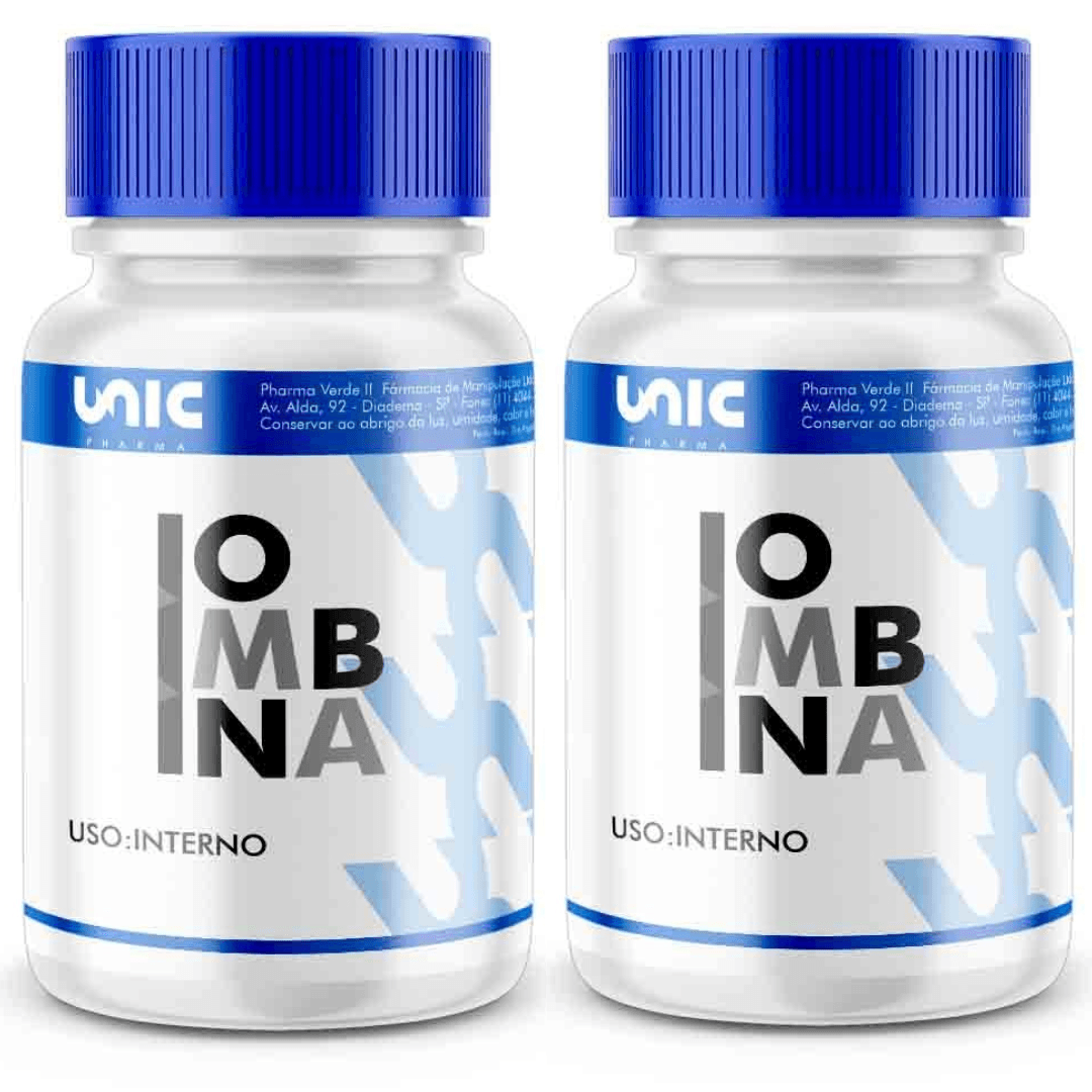 Kit 2 Ioimbina 5mg 60 Cápsulas