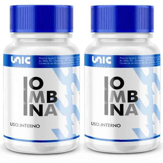 Kit 2 Ioimbina 5mg 60 Cápsulas