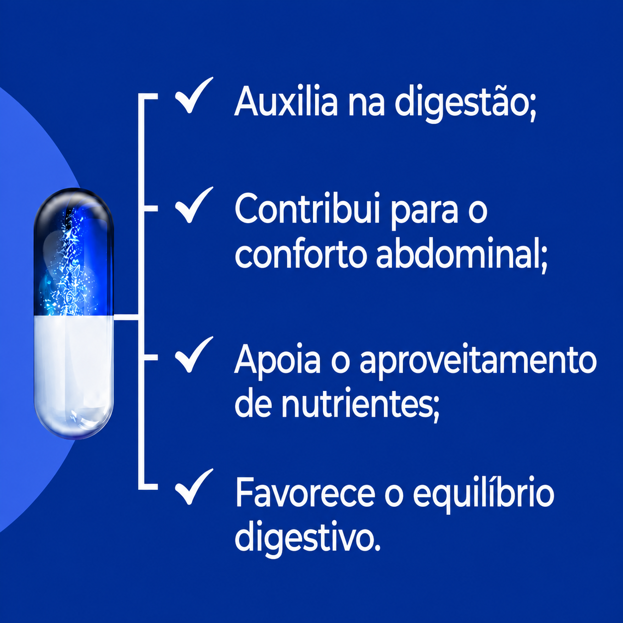 Composto Digestivo  60 Cáps