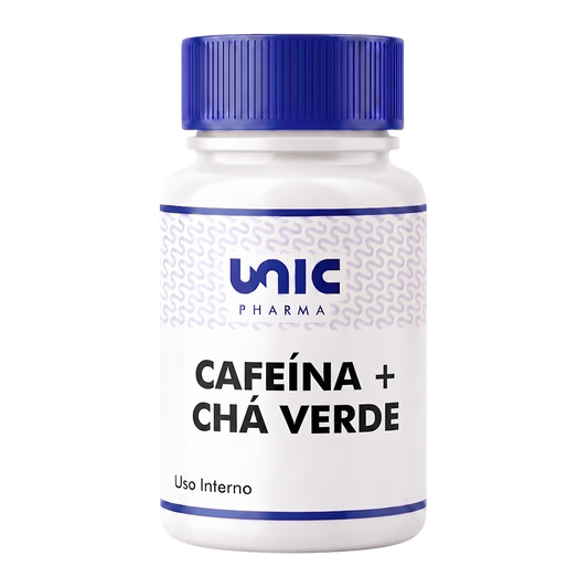 Cafeína 300mg + Chá Verde 250mg 120 caps