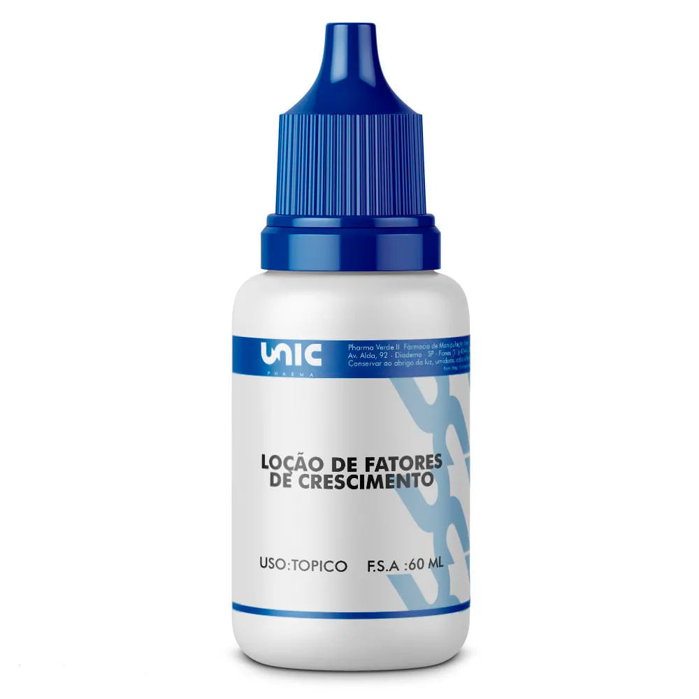 Loção De Fatores De Crescimento Capilar / Barba 60Ml