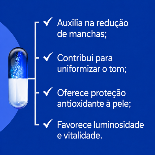 Olivage Ativo Natural - Ação Despigmentante 50Mg - 30 Cápsulas