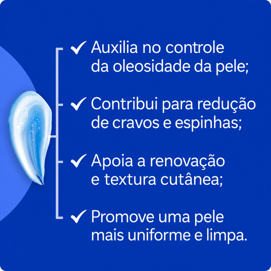 Gel Noturno Para Tratamento Da Acne 30G