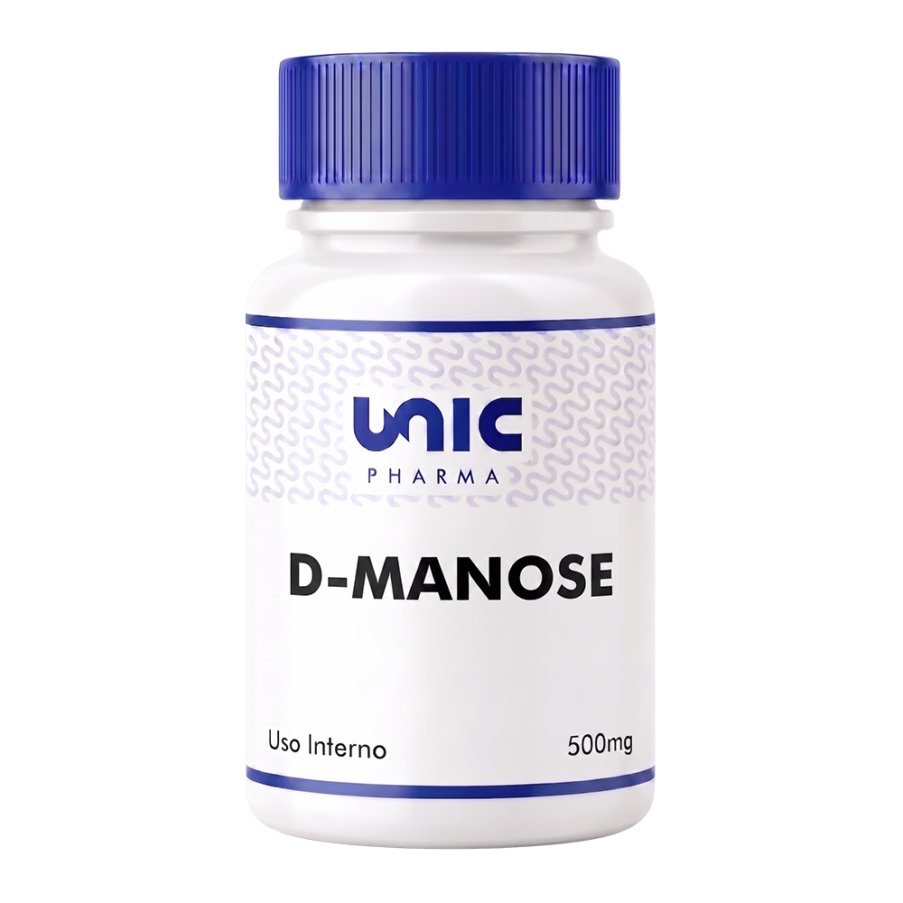 D-Manose 500mg - 60 Cáps