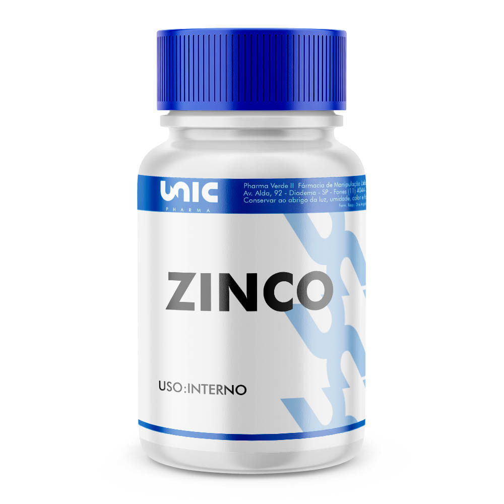 Zinco  Quelato 15Mg - 120 Cápsulas