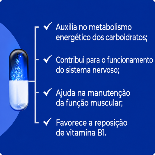 Vitamina B1 500mg 50 caps