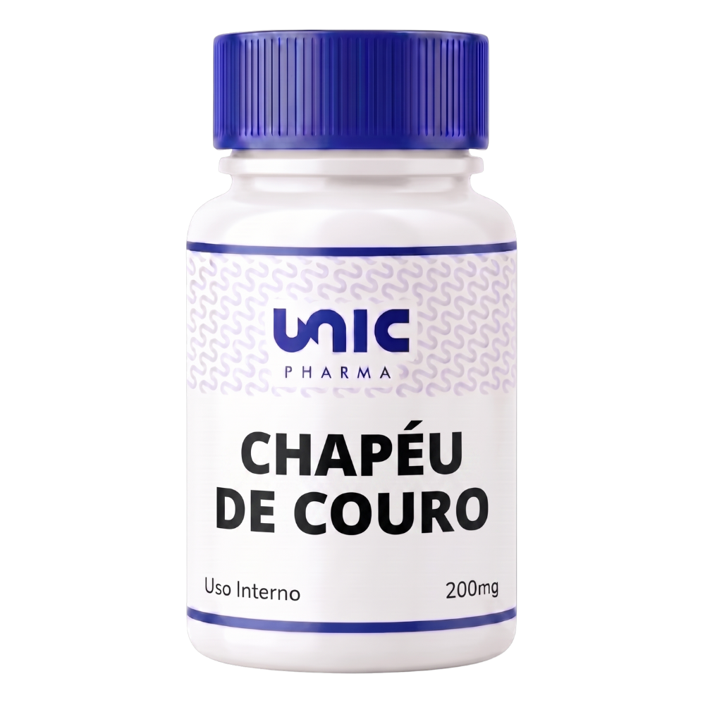 Chapéu De Couro 200Mg - 90 Cápsulas