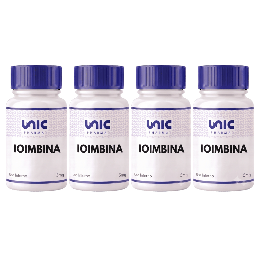 Kit 4 Ioimbina 5mg 60 caps
