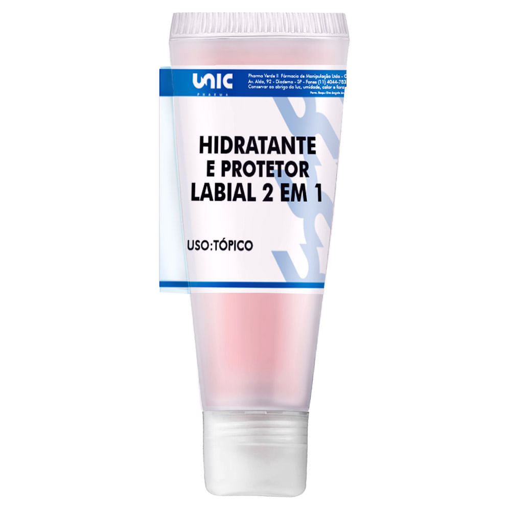 2 Em 1 Protetor E Hidratante Labial - 15Gr
