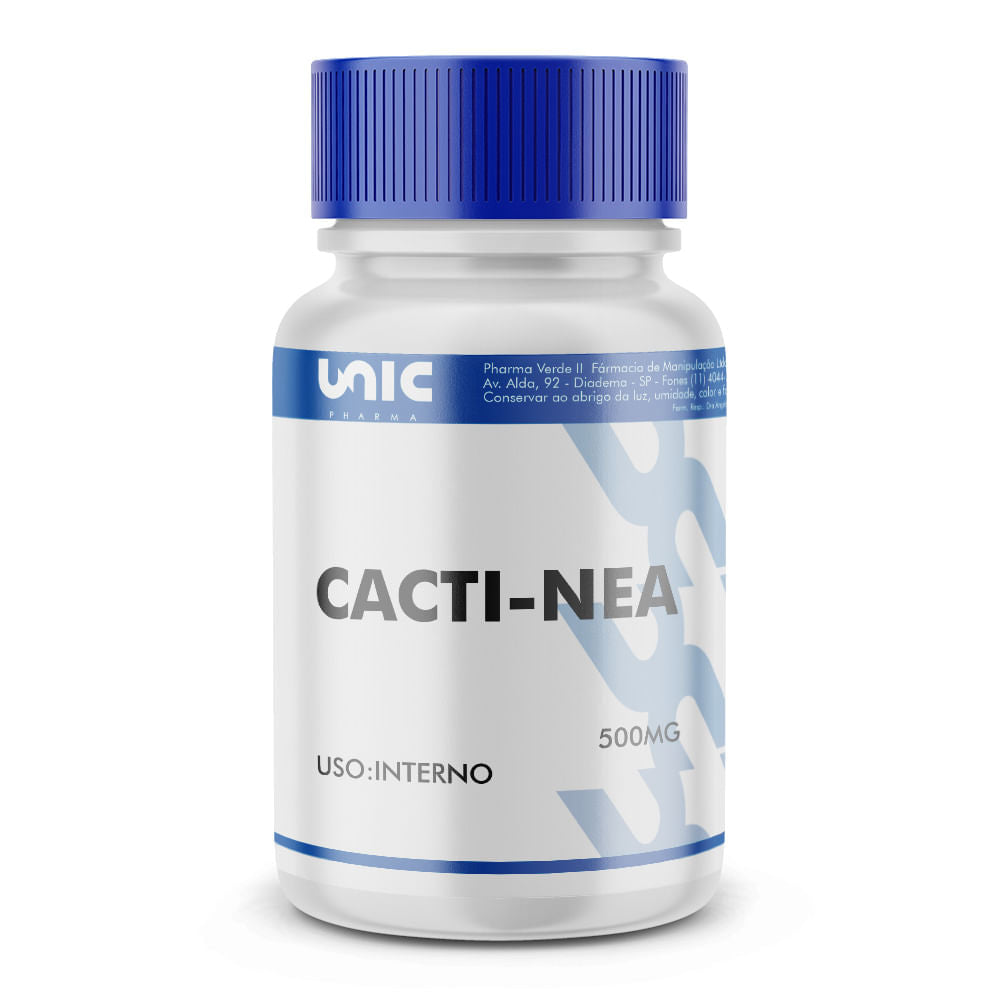 Cacti-Nea 500mg 120 caps com selo de autenticidade