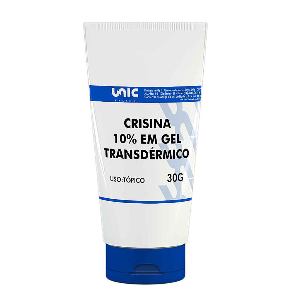 Crisina 10% em Gel Transdérmico - 30g