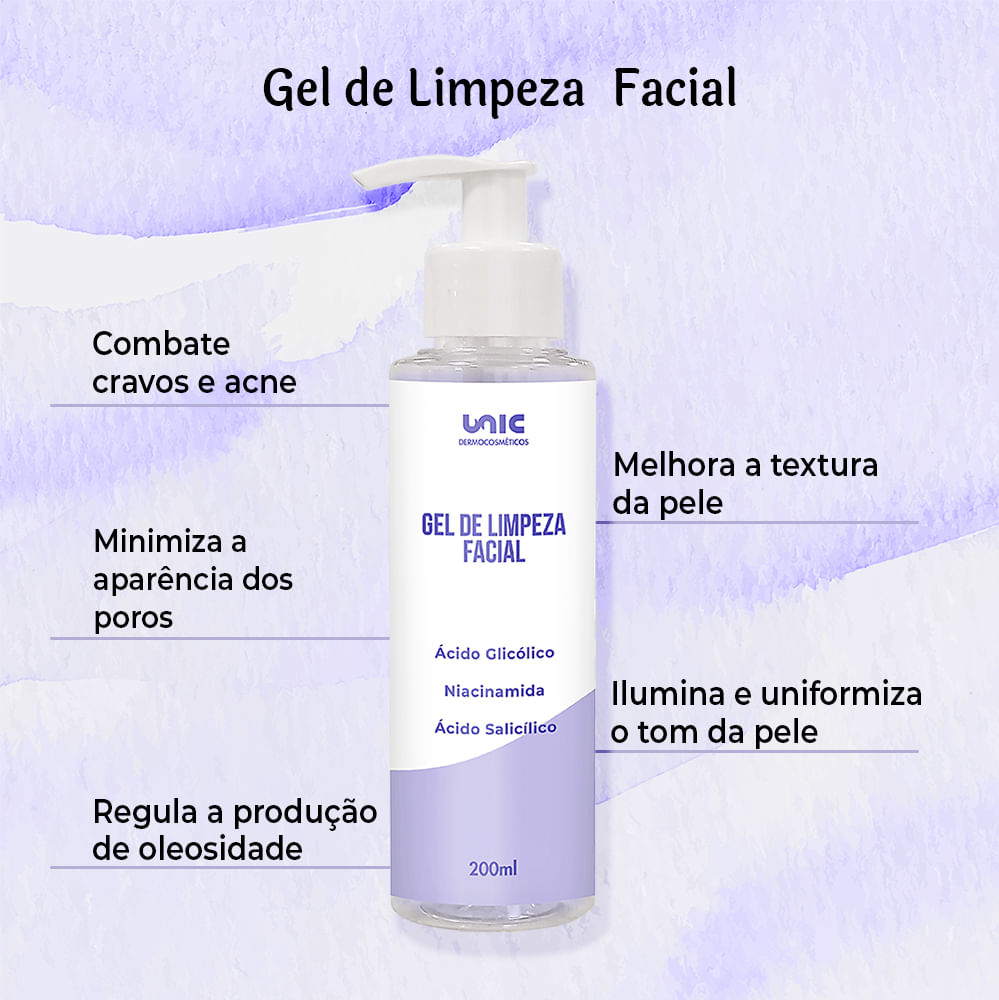 Gel de Limpeza Facial 200ml