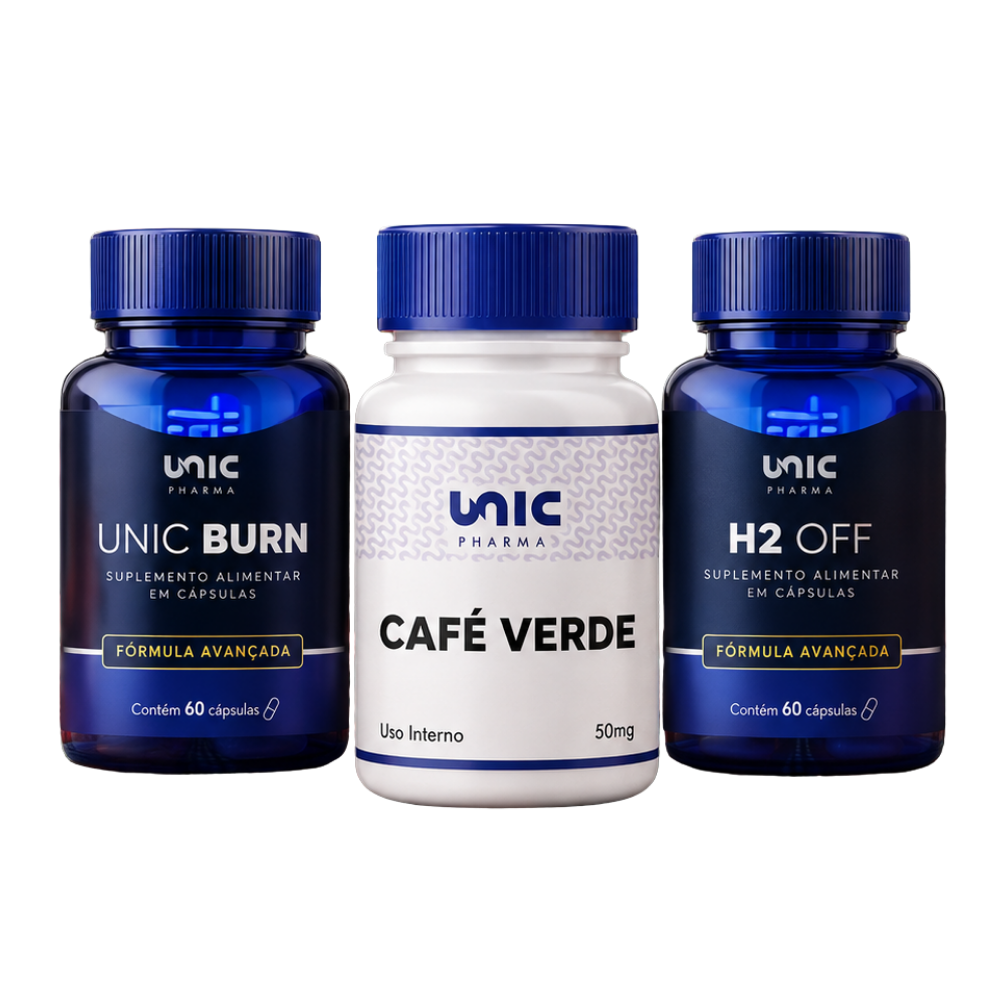 Kit Seca + Drena + Acelera – Queima, Drenagem e Metabolismo Rápido