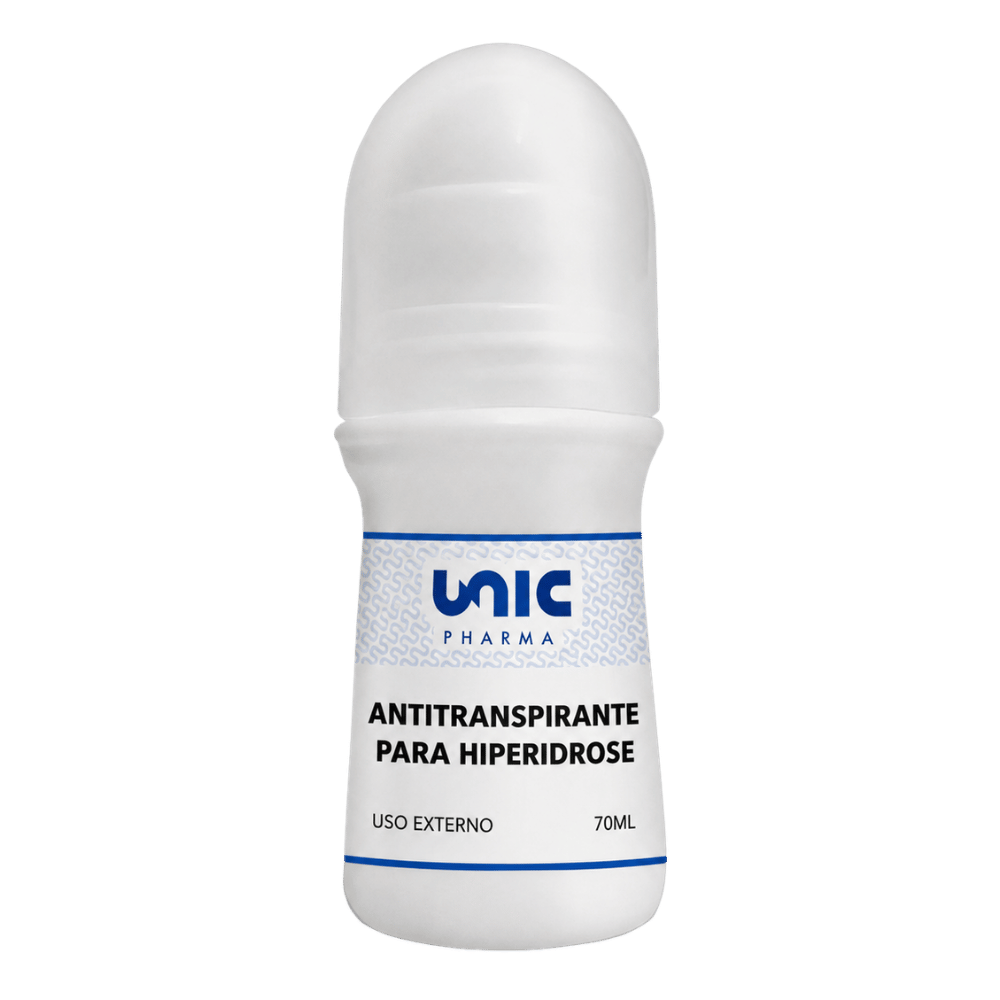 Antitranspirante para Hiperidrose (suor excessivo) - em Roll on 70ml