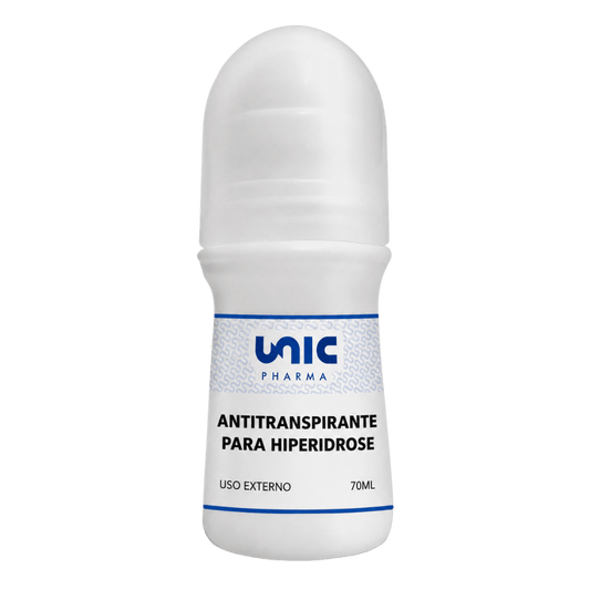 Antitranspirante para Hiperidrose (suor excessivo) - em Roll on 70ml