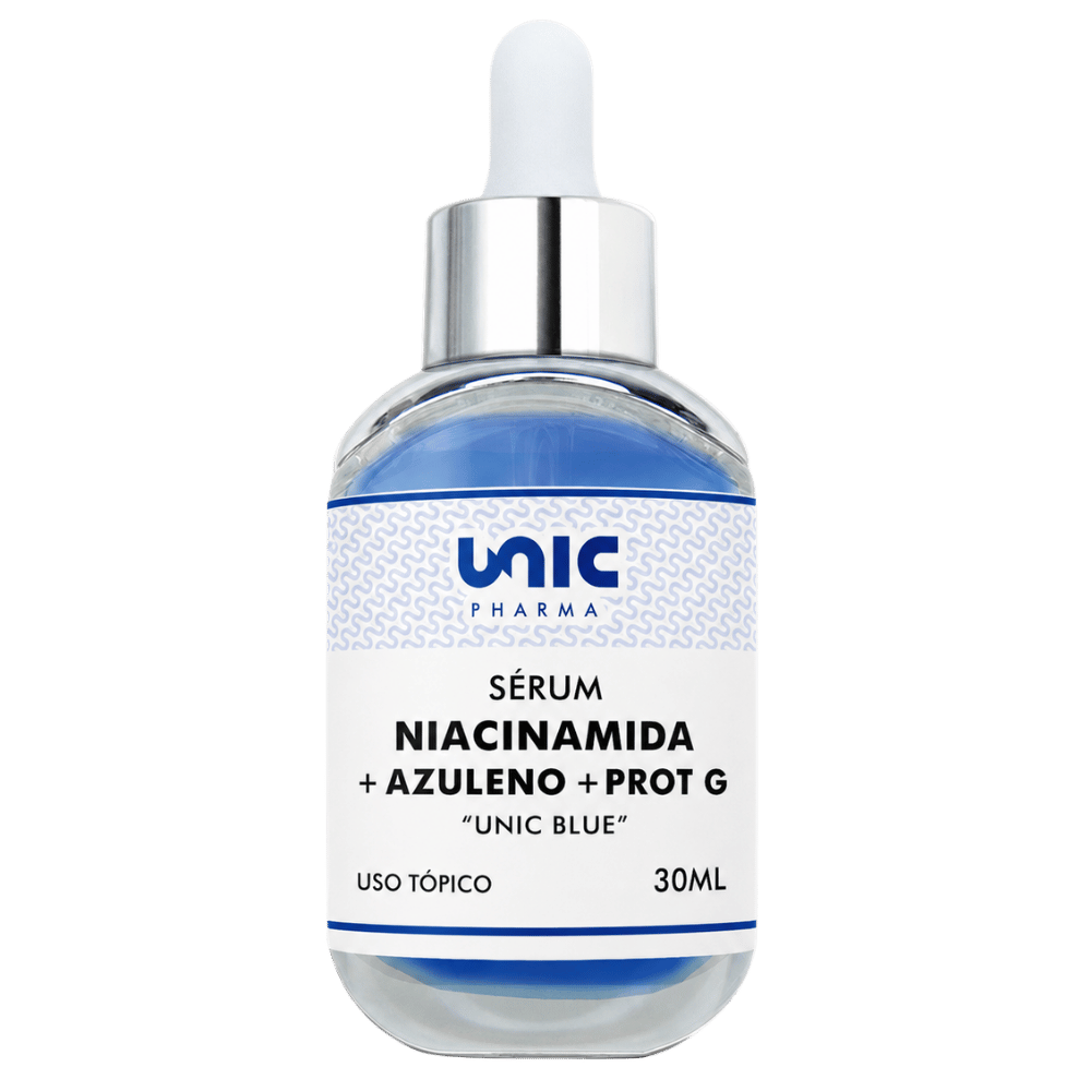 Sérum  Niacinamida com Azuleno e ProtG - Unic Blue 30ml