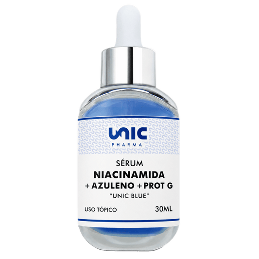 Sérum  Niacinamida com Azuleno e ProtG - Unic Blue 30ml