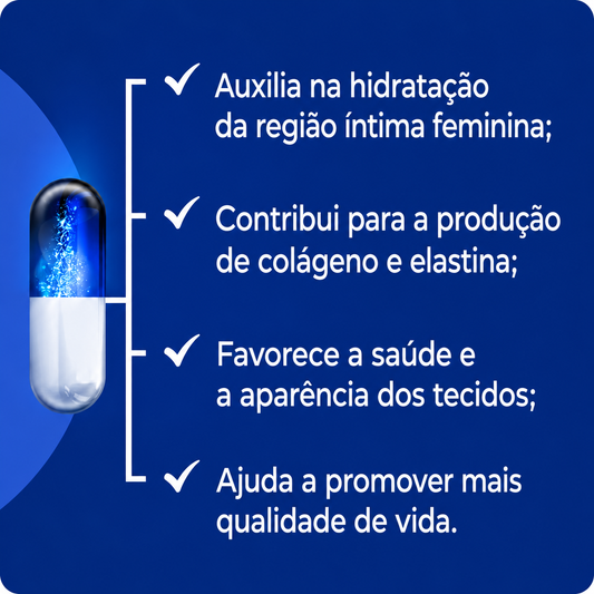 Hidratação Vaginal Em Caps - 30 Cápsulas