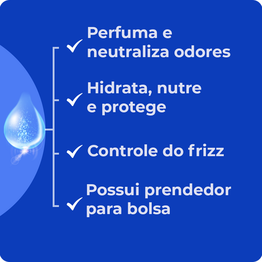 Perfume Capilar (Antifrizz e Termoprotetor) Pocket 45 ml