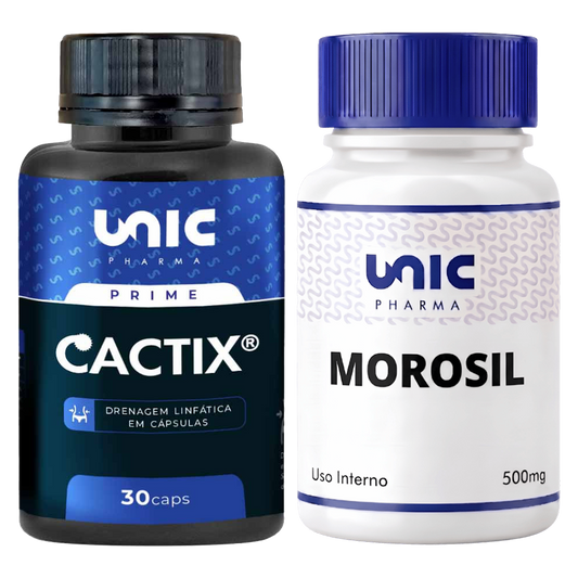 Morosil 500mg (30Cáps) + Cactix 500mg 30 Cáps com selo de autenticidade