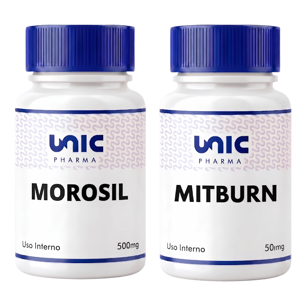 Kit Mitburn 50mg + Morosil 500mg -30 Caps (cada)